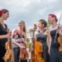 Streichquartett Amore vor einer Trauung