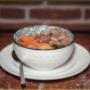 Chorba- traditionelle usbekische Suppe