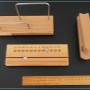 Handgefertigte Büroaccessoires aus Holz Handgefertigte Büroaccessoires aus Holz