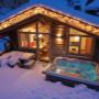 Luxus Chalet mit Whirlpool Winter
