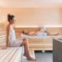 Neue finnische Sauna im Wellnessbereich Cinderella Castle im Wellness & Spa Hotel ...liebes Rot-Flüh im Tannheimer Tal in Tirol, Österreich Neue finnische Sauna im Wellnessbereich Cinderella Castle im Wellness & Spa Hotel ...liebes Rot-Flüh im Tannheimer Tal in Tirol, Österreich