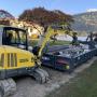 Hakenlift Valtra Erdbau Schachner