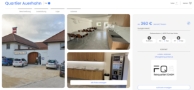 Detailseite Unterkunft
