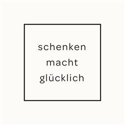 schenken macht glücklich - Concept Store für Geschenke