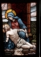 Sehr altes Kirchenfenster