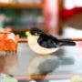 Haarspangen im Tier- und Naturdesign, hier ein Vogelclip in Schwarz und Weiß. Stylisches Accessoire, das Frisuren aufwertet – beliebt als Geschenkidee und Mode-Statement.