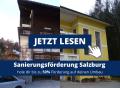 Sanierungsförderung Salzburg