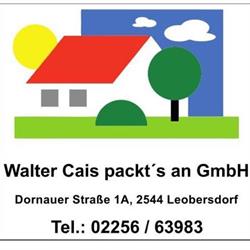 Walter Cais packt's an GmbH