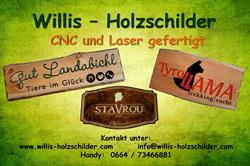 Willis-Holzschilder