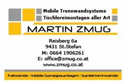 Martin Zmug Mobile Trennwände