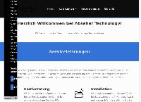Website von Abseher Technology GmbH