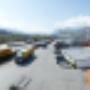 Container Terminal in Hall in Tirol