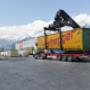 Container Terminal in Hall in Tirol
