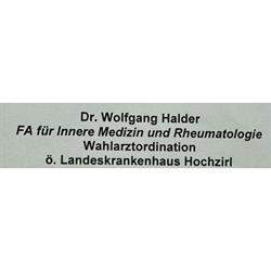 Dr. Wolfgang Halder