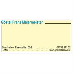 Göstel Franz Malermeister