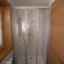 Dusche Steinwand