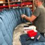 Moser Raumausstattung - Polstern von einem Sofa