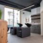 Atmosphere Hair&Skin, Waschbereich mit Massagesesseln