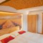 Schlafzimmer in der Schweinchenwohnung