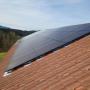 Anlage auf einem Wirtschaftsgebäude. 40kWp