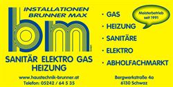 Installationen Brunner Max - Schwaz