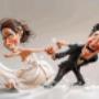 Karikatur Hochzeit
