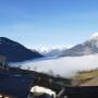 winterliche Morgenstimmung gegen Westen (Imst)