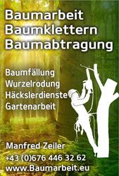 Baumarbeit Zeiler