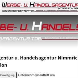 Werbeagentur u. Handelsagentur Nimmrichter
