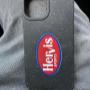 Logo Druck hervis auf smaviCase eine digitale Handyhülle mit NFC Visitenkarte in schwarz Logo Druck hervis auf smaviCase eine digitale Handyhülle mit NFC Visitenkarte in schwarz