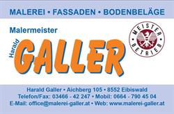 Malermeister Harald Galler