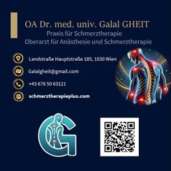 OA Dr. Galal GHEIT Schmerzpraxis