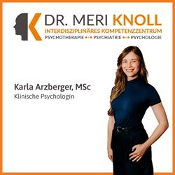 Karla Arzberger, MSc – Klinische Psychologin
