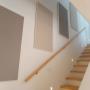 Rakus GmbH_Kunde_Wohnbereich_Stiegenhaus_Ecophon_Privat_Absorber_Hausmannstätten_Akustikmessung_Akustikplanung