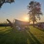 Weingut Greindl | Jubiläumsfest 2025 Sonnenuntergang bei der Hängematte