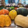 Kürbisse und saisonales Gemüse bei Alles Frisch in Baden bei Wien am Grünen Markt Brusattiplatz. Frische Zutaten für herbstliche Gerichte, regionale Spezialitäten und gesundes Kochen mit Frischegarantie.