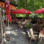Der gemütliche Gastgarten der Döblinger Stub‘n in Wien – Ihr österreichisches Restaurant in Döbling für traditionelle Hausmannskost im idyllischen Schanigarten.